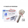 TD60 LLAVE DE SEGURIDAD PROTEGIDA TESA