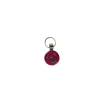 Pet tag red huella rosa