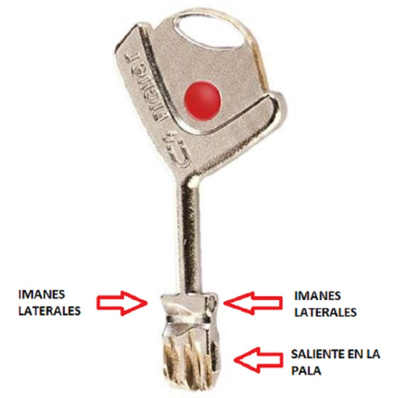 LLAVE PROTEGIDA FICHET 787M