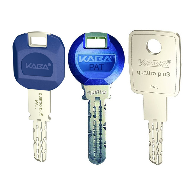 QUATTRO LLAVE DE SEGURIDAD PROTEGIDA KABA